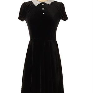 Velvet Wednesday Addams Dress